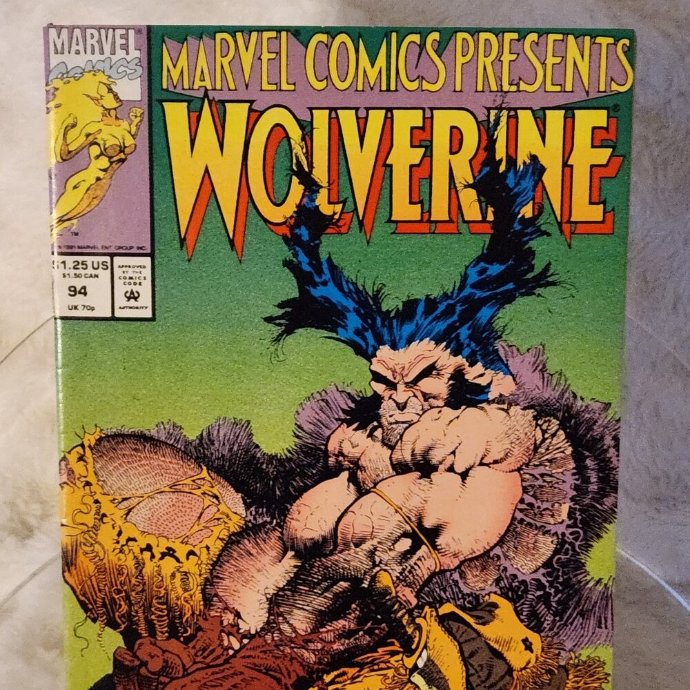 Marvel Comics Presents #94 (1991) Marvel Comics, Flip-Book, Sam Keith